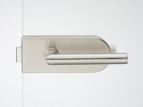 Glastür Komplettset · Zarge · Glastürblatt · Bänder · Beschlagset